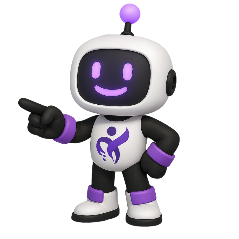 Personagem 3D da Bendfy